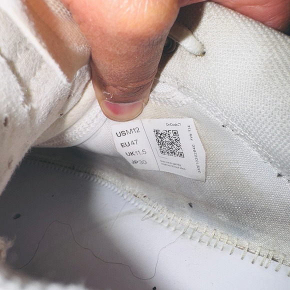On Running THE ROGER Pro Tennis Shoes White Indigo 3ME10302840 Mens‎ 12